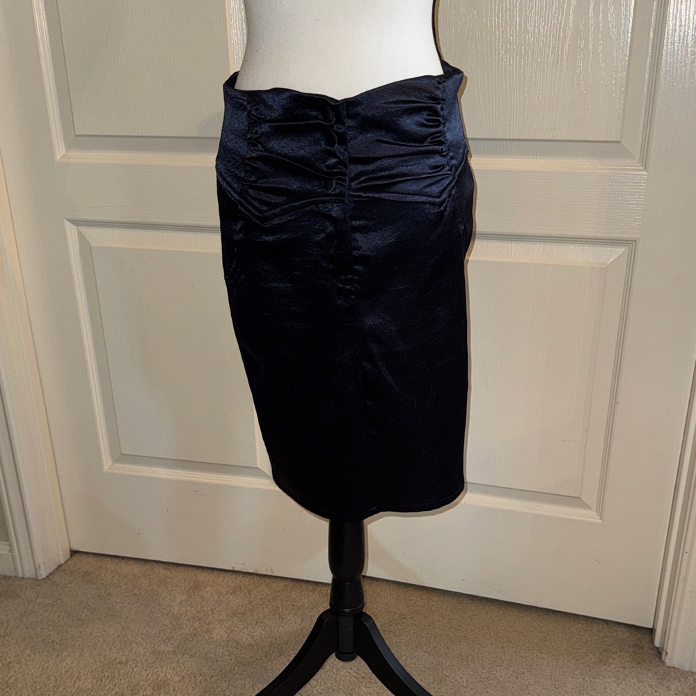 JUNIORS - Blue Pencil Skirt - Size Medium